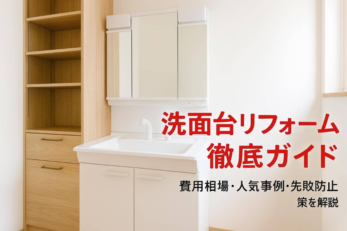洗面台リフォームの費用相場から人気事例と失敗対策まで徹底ガイド