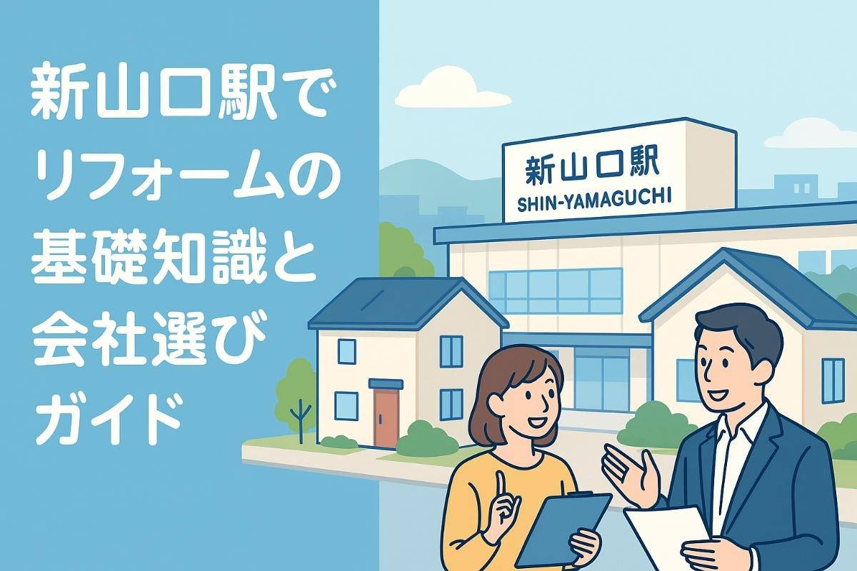 新山口駅でリフォームの基礎知識と会社選びガイド